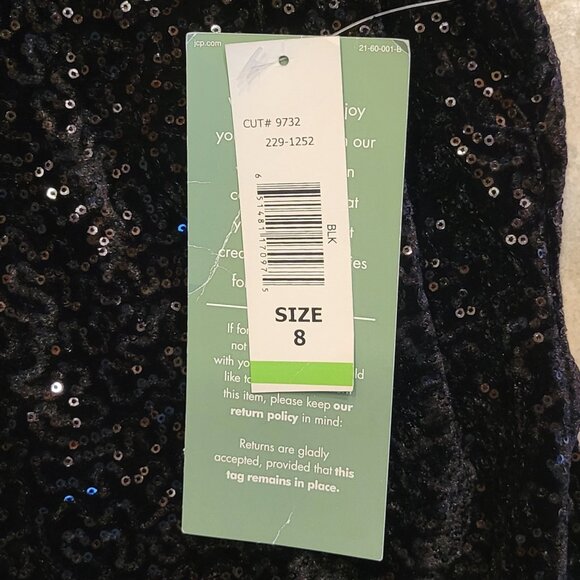 Blu Sage Black Velvet Sequins Sweetheart Neckline Cocktail Party Dress NEW NWT - Picture 14 of 16